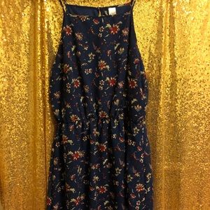 Boho floral maxi dress